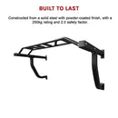 Wall Mounted Multi Grip Chin Up Bar – Heavy Duty Pull Up Station for Upper Body Training - RnR Galore