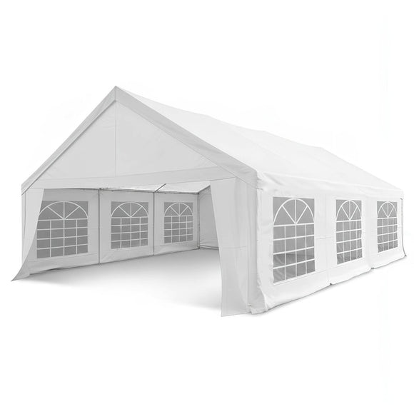 Wallaroo 6x6m Outdoor Event Marquee Gazebo Party Wedding Tent - White - RnR Galore