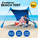 Wallaroo Beach Tent Canopy Sunshade 2m X 2m - Blue - RnR Galore