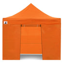 Wallaroo Gazebo Tent Marquee 3x3 PopUp Outdoor - Orange - RnR Galore
