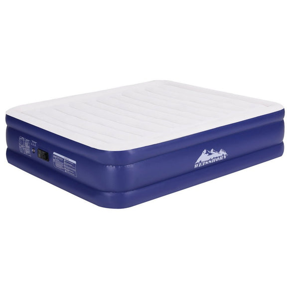 Weisshorn Air Mattress King Inflatable Bed Air bed 51cm - RnR Galore