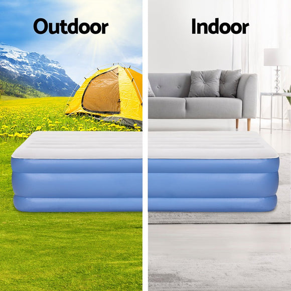 Weisshorn Air Mattress Queen Inflatable Bed 46cm Air bed - RnR Galore