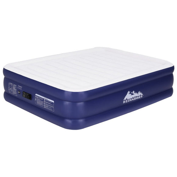 Weisshorn Air Mattress Queen Inflatable Bed Air bed 51cm - RnR Galore
