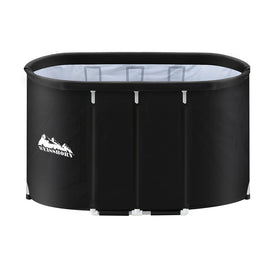 Weisshorn Portable Ice Bath Tub 120x70X70CM Inflatable Cold Water Folding Bathtub Spa Massage - RnR Galore