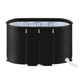 Weisshorn Portable Ice Bath Tub 120x70X70CM Inflatable Cold Water Folding Bathtub Spa Massage - RnR Galore