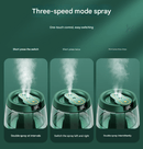 White 3.5L Smart Cool Mist Humidifier with Dual Nozzle & Digital Display - Ultra - Quiet Air Purifier for Bedroom and Office - RnR Galore