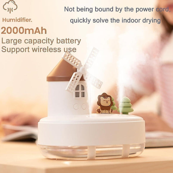 Wireless Mini Humidifier for Bedroom, Portable Babies Humidifier - RnR Galore