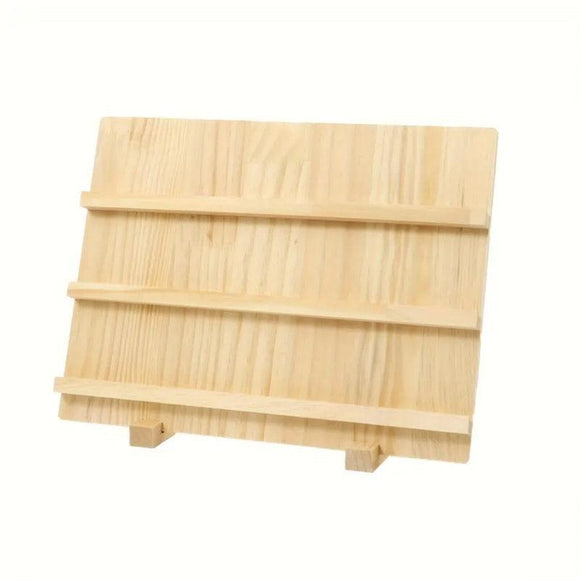 Wooden Earrings Display Rack Multi Tier Jewelry Stand Organizer Earrings Holder - 5 - Tier - RnR Galore