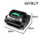 WYBOT C1 Cordless Robotic Pool Cleaner, with APP Control, Auto Vacuum Robot, Wall & Waterline Cleaning, Above Ground Inground up to 150sqm - RnR Galore