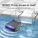 WYBOT F1 Solar Robotic Pool Skimmer, Large 7L Basket, APP Control and Customisable Route, Automatic Cleaner of Leaves and Fine Debris - RnR Galore