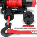 X - BULL Electric Winch 12V 6000LBS Synthetic Rope Wireless remote ATV UTV Boat Trailer 4WD - RnR Galore