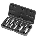 XZN Triple Square Spline Bit Socket Set 10 - Piece M4 - M18 Cr - V Steel Storage Case - RnR Galore
