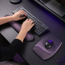 Yellow Comfortable Memory Foam Wrist Rest Set – Ergonomic Mouse Pad & Keyboard Hand Support for Office and Home Use - RnR Galore