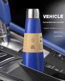 Yellow Premium 304 Stainless Steel Vacuum Insulated Water Bottle - 532ml Large Capacity Sports Flask with 12 - 24 Hour Thermal Retention, Leak - Proof Portable Travel Mug for Gym, Office, Car and Outdoor Activities - RnR Galore