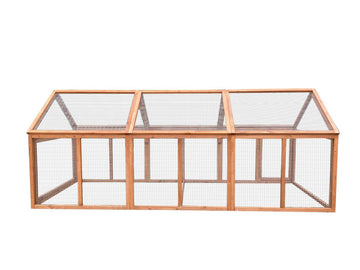 YES4PETS 250 CM Large Chicken Coop Run Guinea Pig Cage Villa Extension Rabbit Hutch House Pen - RnR Galore