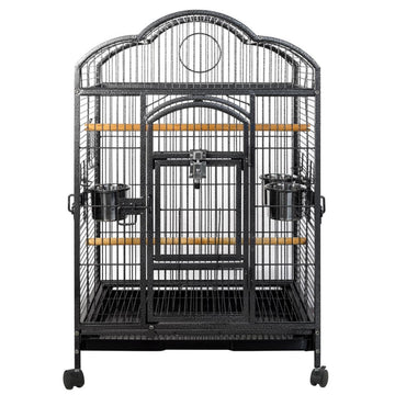 YES4PETS Bird Budgie Cage Parrot Aviary Carrier With Wheel - RnR Galore