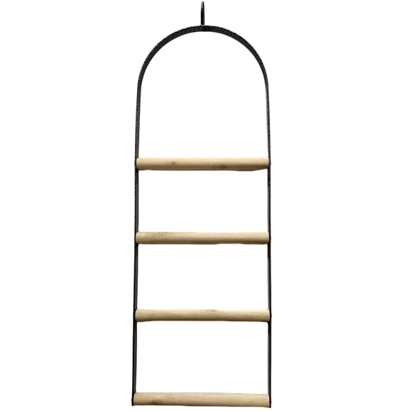 YES4PETS Bird Cage Jumbo Swing Metal Arch Frame Wood Perch Canary Pet Parrot Hanging Toy - RnR Galore