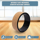 Yoga Pilates Wheel Cork Circle Prop Back Chest Hips Abdomen Stretch Roller - RnR Galore