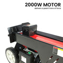 Yukon 7 Ton Electric Log Splitter With Side Protectors Axe Wood Cutter - RnR Galore