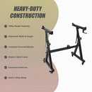 Z - Style Keyboard Stand – Heavy Duty Adjustable Piano Stand for Digital Keyboards & Portable Use - RnR Galore