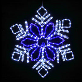 0.82M Christmas Lights 304 LED Snow Motif Light Decorations Jingle Jollys - RnR Galore
