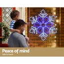 0.82M Christmas Lights 304 LED Snow Motif Light Decorations Jingle Jollys - RnR Galore