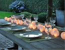1 Set of 20 LED White 5cm Cotton Ball Battery Powered String Lights Christmas Gift Home Wedding Party Bedroom Decoration Outdoor Indoor Table Centrepiece - RnR Galore