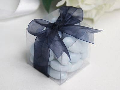 10 Pack of 5cm Clear PVC Plastic Folding Packaging Small rectangle/square Boxes for Wedding Jewelry Gift Party Favor Model Candy Chocolate Soap Box - RnR Galore