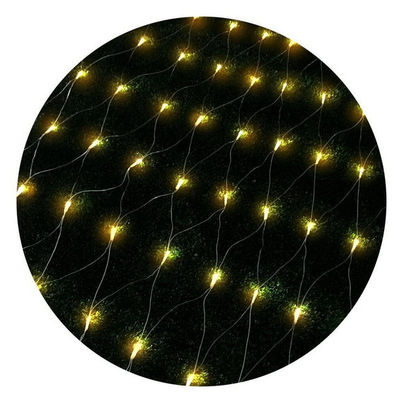 1000 LED Christmas Lights 4mx6m Net String Light Warm White Jingle Jollys - RnR Galore