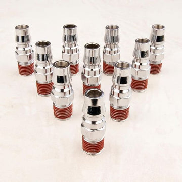 10X 1/4" Nitto Type Male Air Coupling Coupler Fitting Connector 4 x 1.5cm - RnR Galore