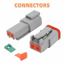 117PCS Deutsch Kit DT 2 Way Series Connector Plug Waterproof Auto Marine DT 2Pin - RnR Galore
