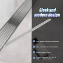 1200mm Bathroom Shower Stainless Steel Grate Drain w/Centre outlet Floor Waste Square Pattern - RnR Galore