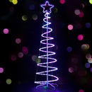 1.88M Christmas Lights Tree 288 LED Decorations Jingle Jollys - RnR Galore