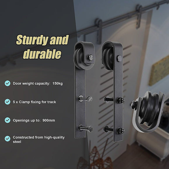 1.8m Sliding Barn Door Hardware - RnR Galore