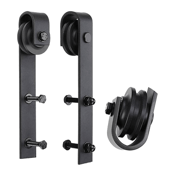 1.8m Sliding Barn Door Hardware Heavy Duty Sturdy Kit - RnR Galore