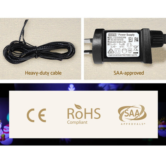 1X Projector Light Christmas Lights Laser Outdoor Decorations Jingle Jollys - RnR Galore