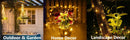 200 Waterproof LED Solar Fairy Light Outdoor with 8 Lighting Modes for Home,Garden and Decoration - RnR Galore