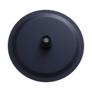 200mm Shower Head Round 304SS Electroplated Matte Black Finish - RnR Galore