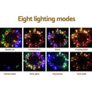 20M Christmas Lights Icicle Light 800 LED Multi - coloured Jingle Jollys - RnR Galore