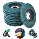 20PCS 5" 125MM Angle Grinder Flap Sanding Disc 120 Grit Grinding Wheel - RnR Galore
