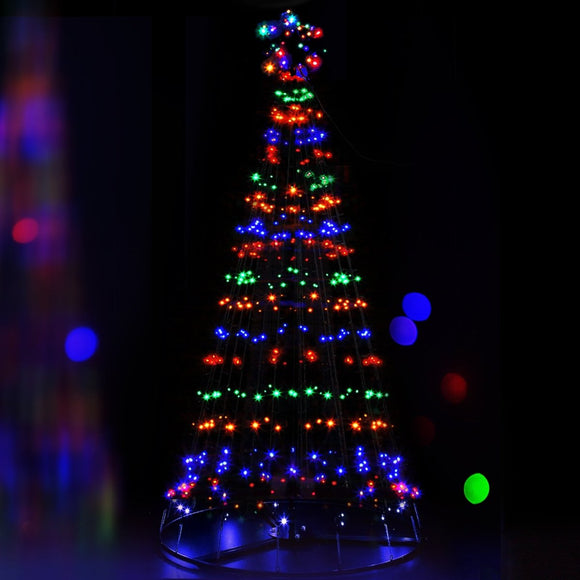 2.1M Christmas Tree 264 LED Solar Jingle Jollys - RnR Galore