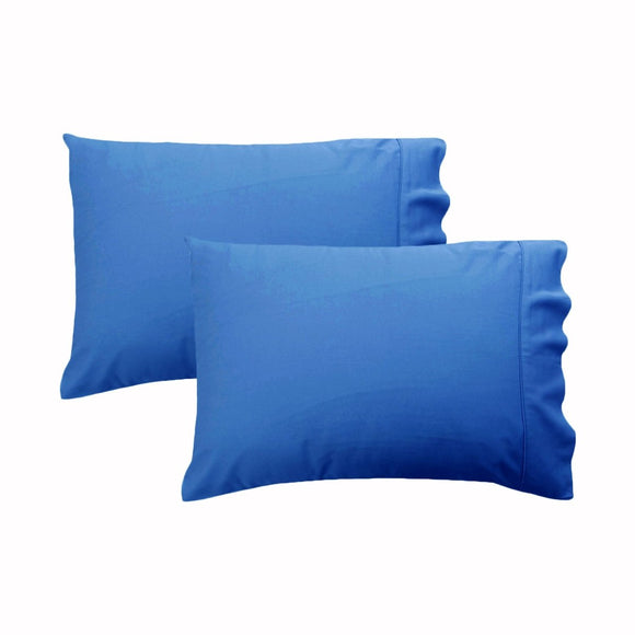 280TC Luxury Percale Standard Pillowcases Steel - RnR Galore