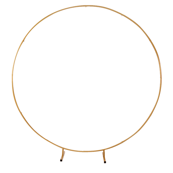 2M Wedding Hoop Round Circle Arch Backdrop Flower Display Stand Frame Background - RnR Galore