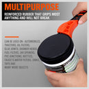 2Pc Adjustable Strap Wrench Rubber Belt Spanner Multi - Purpose Jar Opener Filter - RnR Galore