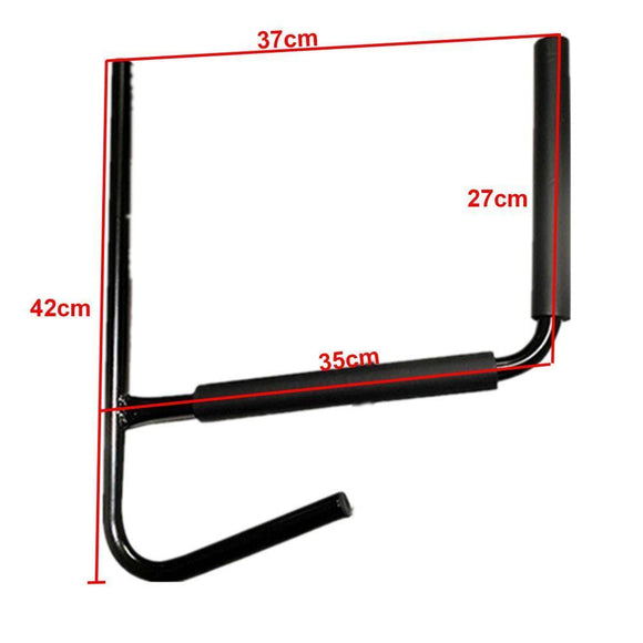 2Pcs Kayak Wall Rack Carrier Canoe Paddle Surfboard Holder Wall Mount Shelf - RnR Galore