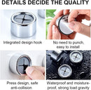 3 Pack Self Adhesive Round Towel Hooks for Kitchen and Bathroom - RnR Galore