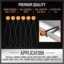 30 - Piece Premium Bungee Cord Assortment Includes 10” to 40” Bungee Cords, Canopy Ties & Tarp Clips - RnR Galore