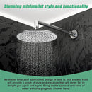 300mm Brass Shower Head Round Chrome Showerhead - RnR Galore