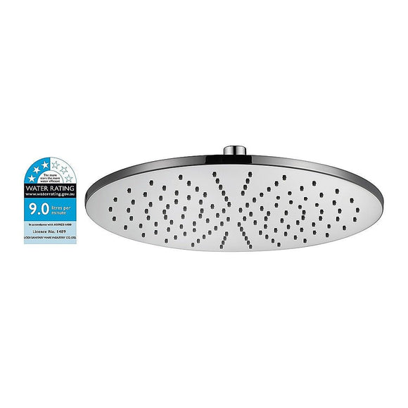 300mm Brass Shower Head Round Chrome Showerhead - RnR Galore