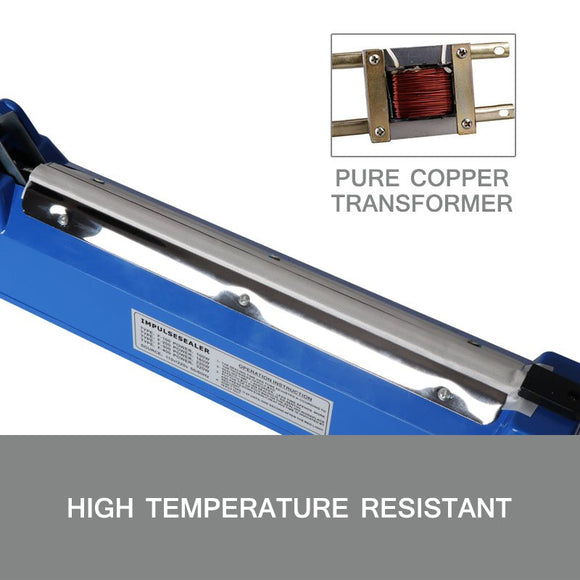 300mm Impulse Heat Sealer Sealing SAA Machine Electric Plastic Poly Bag - RnR Galore